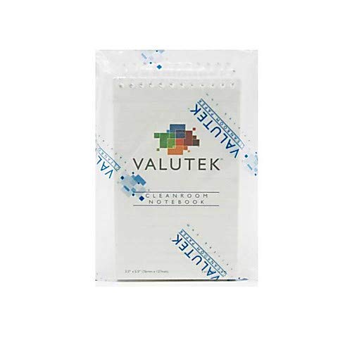 20A00D004PK, Cleanroom Notebook, 50 Sheets, 5.5" Width, 8" Length