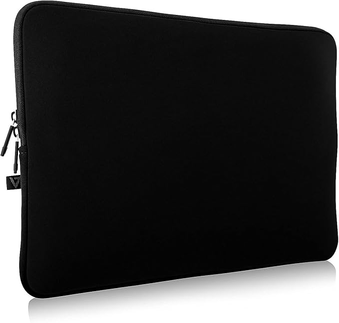 V7 12" Water-Resistant Neoprene Laptop Sleeve for Surface, Surface 2, Surface 3, Surface Pro 4, 12 in Chromebook, 11.6 in MacBook Air, 12 in MacBook - CSE12-BLK-3N