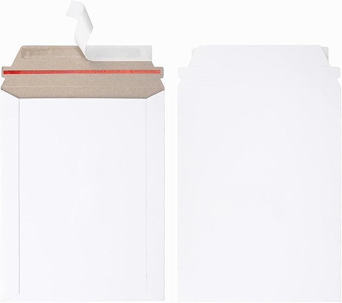ProLine 5 x 7 self seal rigid photo shipping flats cardboard envelope mailer (400)