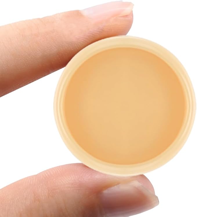 100PCS Discbound Notebook Accessories Expansion Planner Discs Binder Rings Loose-Leaf Plastic Book Binding Disc(Beige,1.25"(32 mm)
