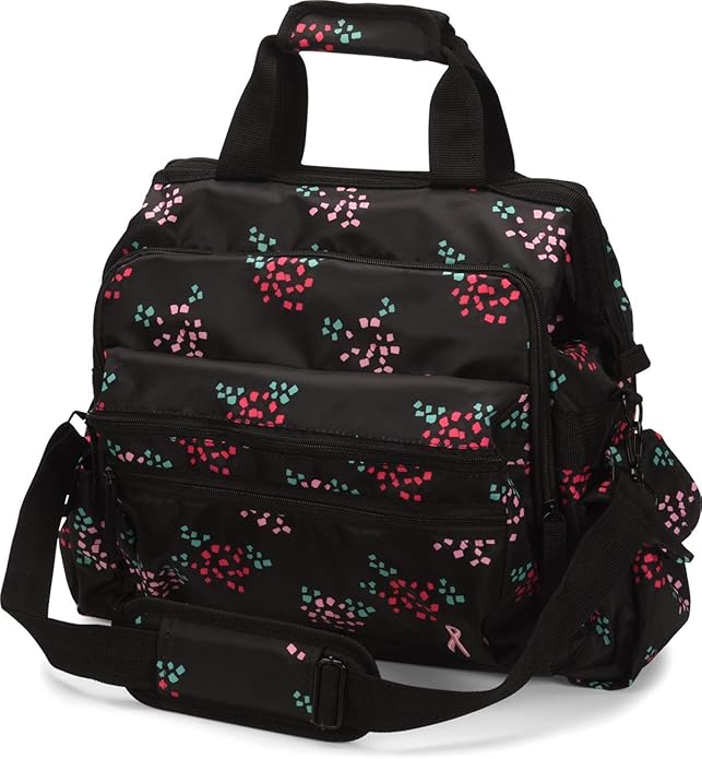 Nurse Mates Ultimate Nursing Bag | Multiple Compartments | Interior Laptop Compartment | Durable Zippers