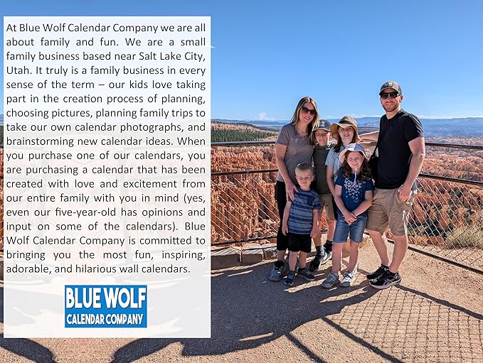 2025 Funny Dog Memes Monthly Wall Calendar | 12" x 24" | Thick Sturdy Paper | Dog Calendar 2024-2025