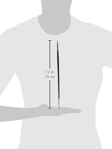 Winsor & Newton Galeria Round Long Handle Brush, Size 2