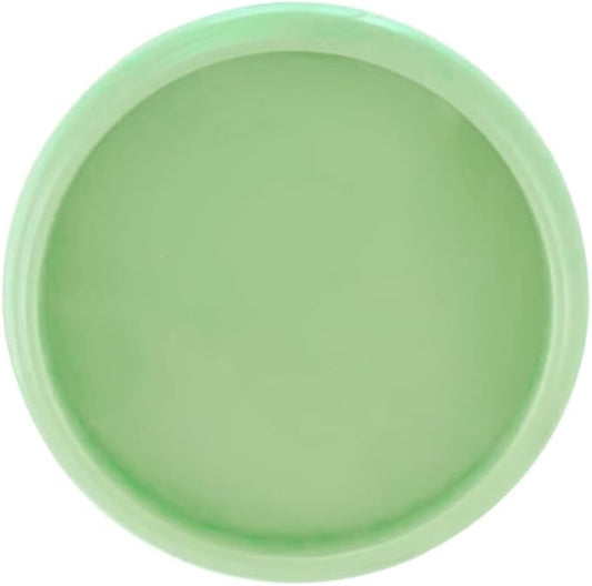100PCS Discbound Notebook Accessories Expansion Planner Discs Binder Rings Loose-Leaf Plastic Book Binding Disc(Light Green,1.1"/28 mm)