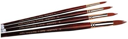 Winsor & Newton Galeria Round Long Handle Brush, Size 6