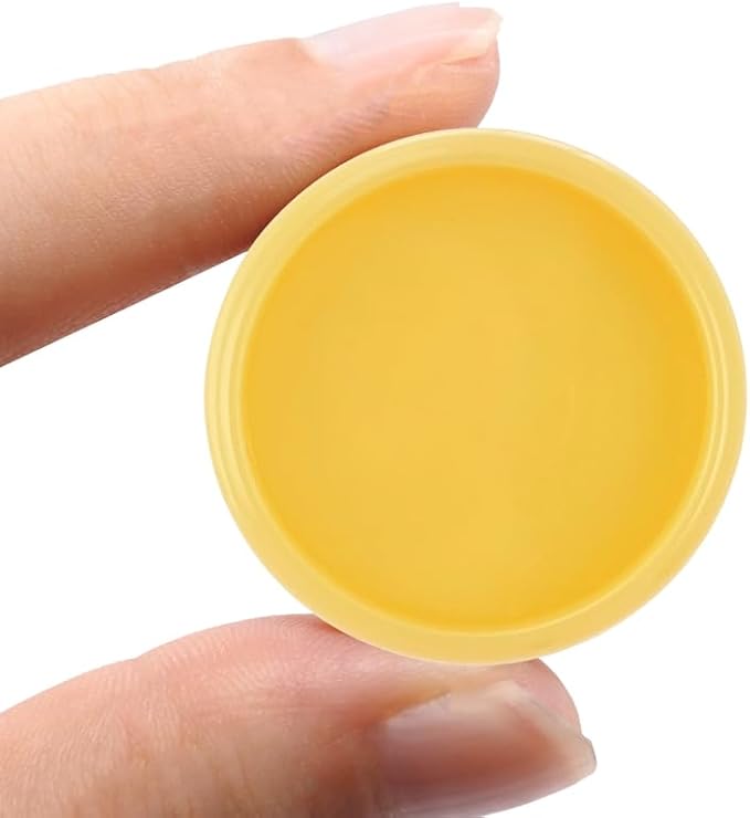100PCS Discbound Notebook Accessories Expansion Planner Discs Binder Rings Loose-Leaf Plastic Book Binding Disc(Yellow,0.9"/24 mm)
