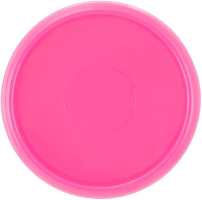 100PCS Discbound Notebook Accessories Expansion Planner Discs Binder Rings Loose-Leaf Plastic Book Binding Disc(Dark Pink,0.9"/24 mm)