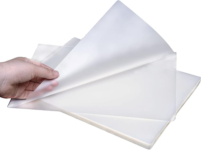 BESTEASY Clear 9" x 11.5" Thermal Laminating Sheets 3 mil Letter Size Thermal Laminating Pouches, Hold 8.9'' x 11.4'' Letter Size Sheets, Pack of 1000