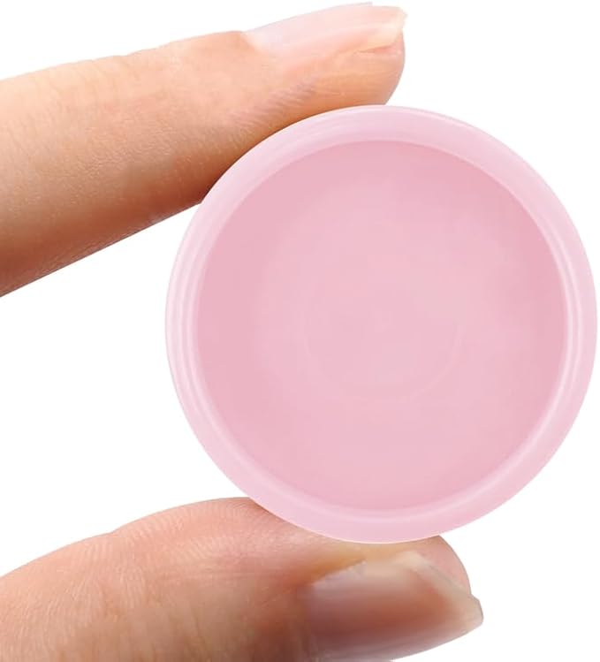 100PCS Discbound Notebook Accessories Expansion Planner Discs Binder Rings Loose-Leaf Plastic Book Binding Disc(Pink,1.25"(32 mm)