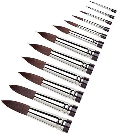 Winsor & Newton Galeria Round Long Handle Brush, Size 1