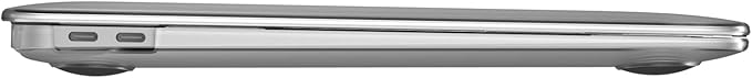Speck Compatible with MacBook Air 13 Inch Case 2020 Release A2179 - Plastic Hard Shell Case - Drop Protection, Anti-Yellowing & Anti-Fade - Soft Touch Clear Case for MacbBook Air 13 Inch - SmartShell