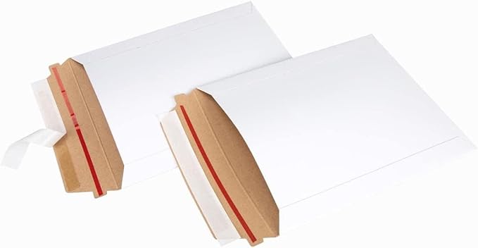 ProLine 5 x 7 self seal rigid photo shipping flats cardboard envelope mailer (25)