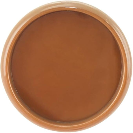 100PCS Discbound Notebook Accessories Expansion Planner Discs Binder Rings Loose-Leaf Plastic Book Binding Disc(Light Brown,1.25"(32 mm)