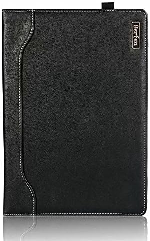 Protective Laptop Case Cover Compatible with Dell Inspiron 16 Plus 7610 7620 7630 7640 16" Notebook Sleeve PU Leather Stand Hard Case Skin Pouch