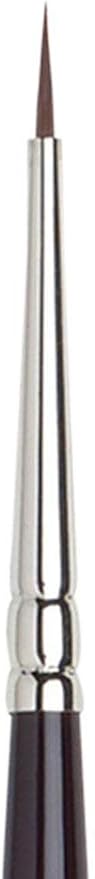 Winsor & Newton Galeria Round Short Handle Brush, Size 01,Black