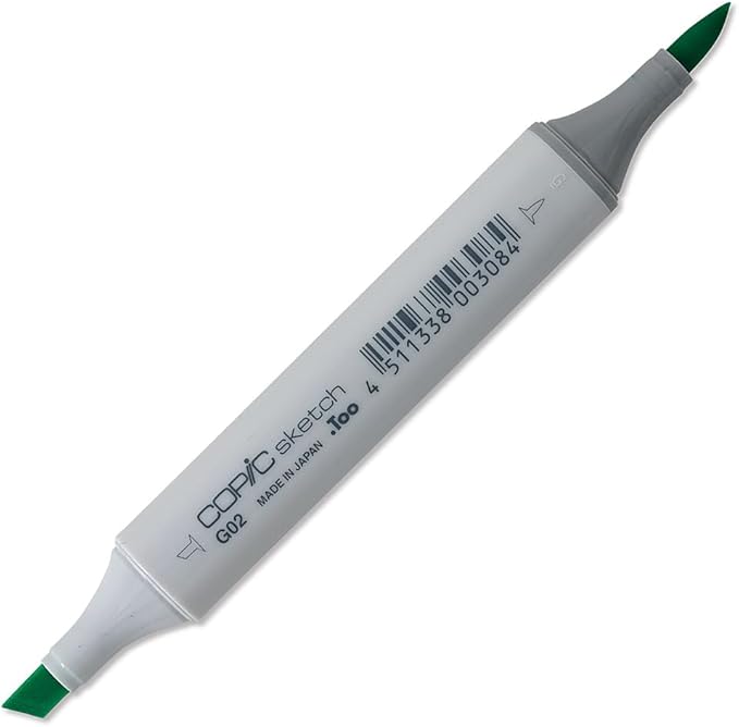 Copic Markers G02-Sketch, Spectrum Green