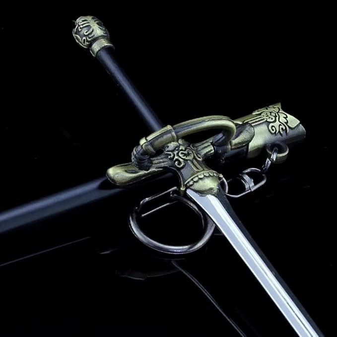 Superbuybox GOT House of the Dragon Action Figures Letter Opener Desk Decoration Backpack Pendant Keychain Gift (Needle)