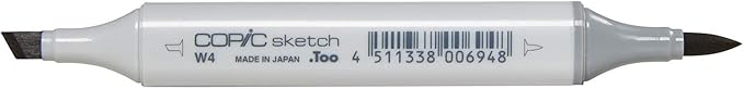 Copic Markers W4-Sketch, Warm Gray
