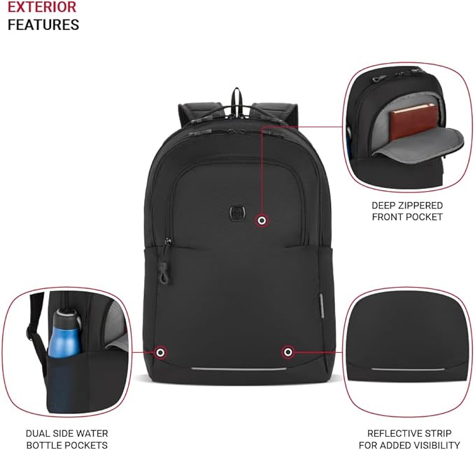 SwissGear Orientation, Black, 17.75-Inch