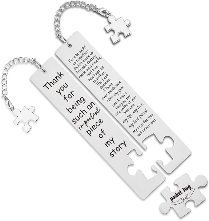 Funny Bookmarks Gift for Couple, Wife, Husband, Boyfriend, Girlfriend, Romantic Book Lover Gift for Wife, Husband, Couple,Valentines Gift for Wife, Women, Husband, Men,WB119