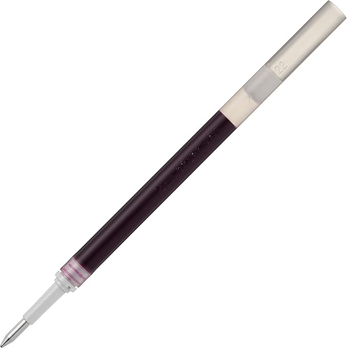 Pentel Refill Ink - For EnerGel Gel Pen, 0.7mm Metal Tip, Medium, Magenta Ink, 12 pack (LR7-V4)