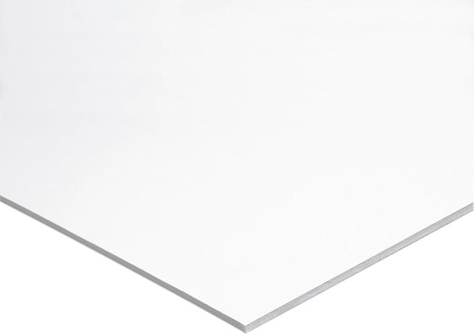 UCreate Foam Board, White, 20" x 30", 10 Sheets