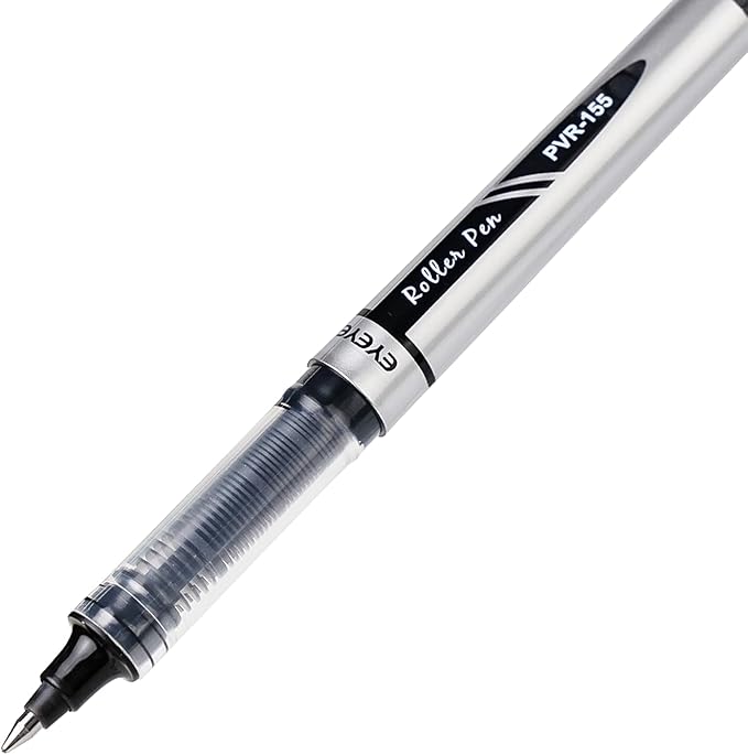 EYEYE 0.7mm Rollerball Pens Medium Point, 12 Pack 6 Colors Roller Ball Pen Quick Dry, Liquid Ink Pens Fine Point Smooth Writing Pen for Journaling, Note Taking, Office, School Supplies