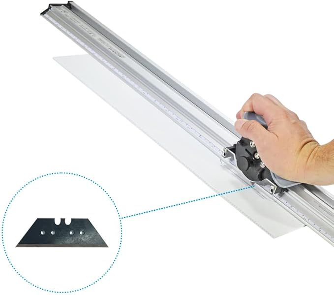 Manual Table Top Heavy Duty Paper/Board Trimmer (51" 1300mm). for Foam Board and Coroplast. Corrugated Board.…