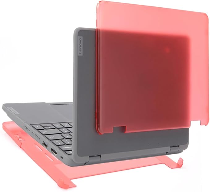 mCover Hard Shell Case ONLY Compatible for 2023~2024 12.2" Lenovo 500E Yoga Chromebook Gen 4 Gen4 2-in-1 Laptop (NOT Fitting Any Other Lenovo Models)- Pink