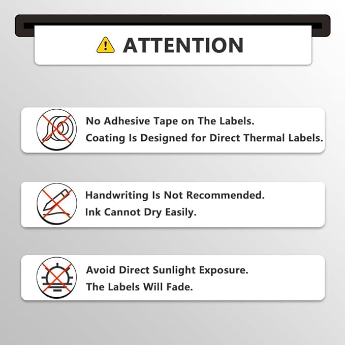 BETCKEY - Compatible DYMO 30252 (1-1/8" x 3-1/2") Address & Barcode Labels - Compatible with DYMO Labelwriter 450, 4XL, NOT Fit 550 & 5XL [6 Rolls/2100 Labels]