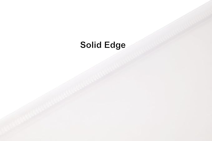 8.5 x 11 Vertical Clear Letter Sized Plastic Envelopes Document File Storage Holder 20 Pack Hook Loop Closure