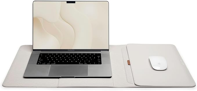 KonMari | Orbitkey Hybrid Laptop Sleeve 14" - Stone