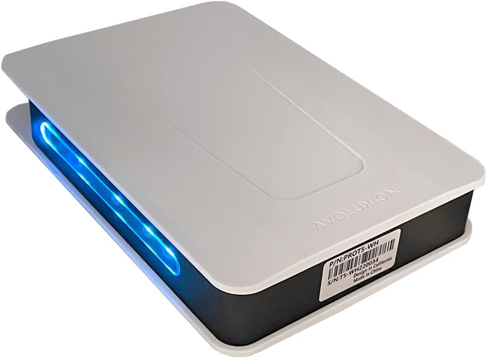 Avolusion PRO-T5 Series USB 3.0 External Hard Drive for WindowsOS Desktop PC/Laptop (White) - 2 Year Warranty (8TB) (Renewed)