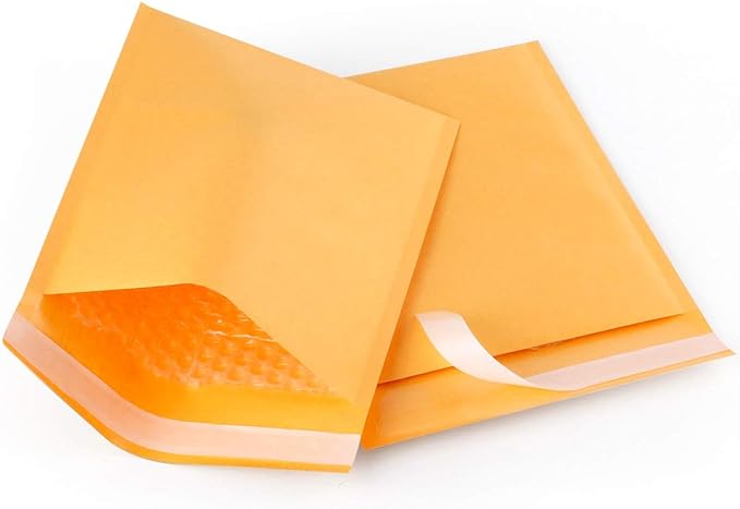 PackageZoom #5 10.5 x 16 Padded Envelopes Kraft Bubble Mailer Shipping Envelopes 100 Pack