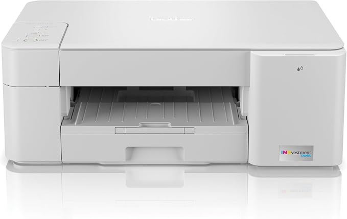 Brother MFC-J1215W INKvestment -Tank Wireless Multi-Function Color Inkjet Printer with Up to 1-Year in Box (Renewed Premium)