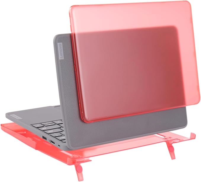 mCover Hard Case ONLY Compatible for 2024~2025 11.6" Lenovo 100E Chromebook Gen 4 (with Intel CPU and Model# 83G*) Laptop Computer (NOT Fitting Any Other Lenovo Models) - Orange