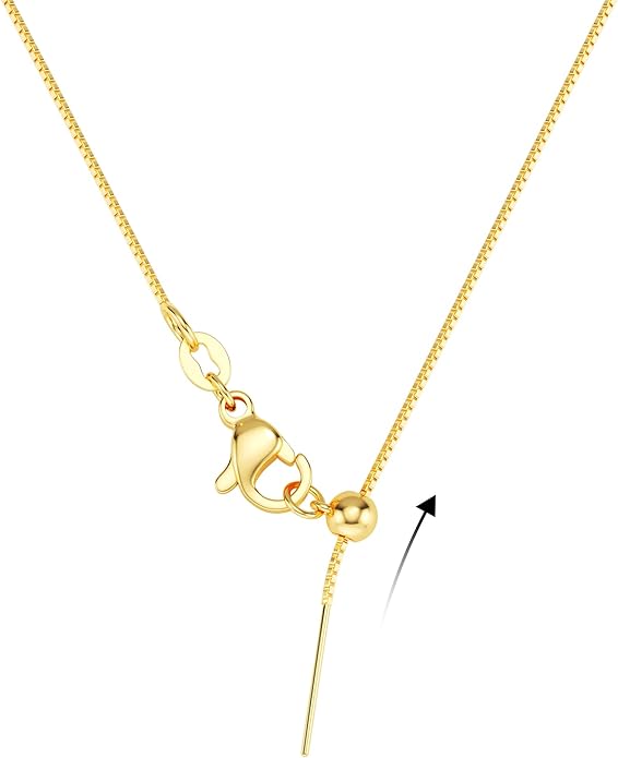 Herringbone Necklace for Women,Dainty Gold Necklace,14k Gold Plated Snake,Gold Chain Choker Necklaces,Simple Gold Layered Necklaces,Gold Jewelry Gift for Women