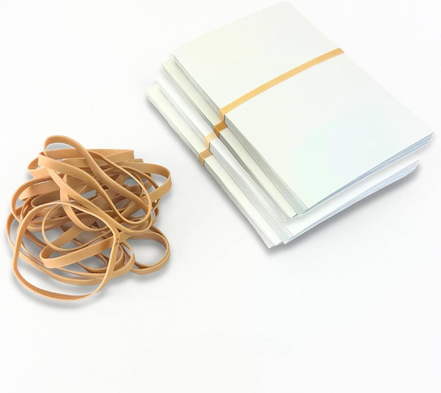 Upgrade Office Supply Rubber Bands, Size 64 (3-1/2 x 1/4), 80 Bands, 1/4 lb, 40-Pack CASE, USA