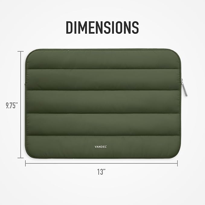 Vandel - The Original Puffy Laptop Sleeve 13-14 Inch Laptop Sleeve for Women. College Student Gifts for Christmas, Laptop Cover, MacBook Pro 14 Inch Sleeve, MacBook Air Sleeve 13 Inch, iPad Pro 12.9