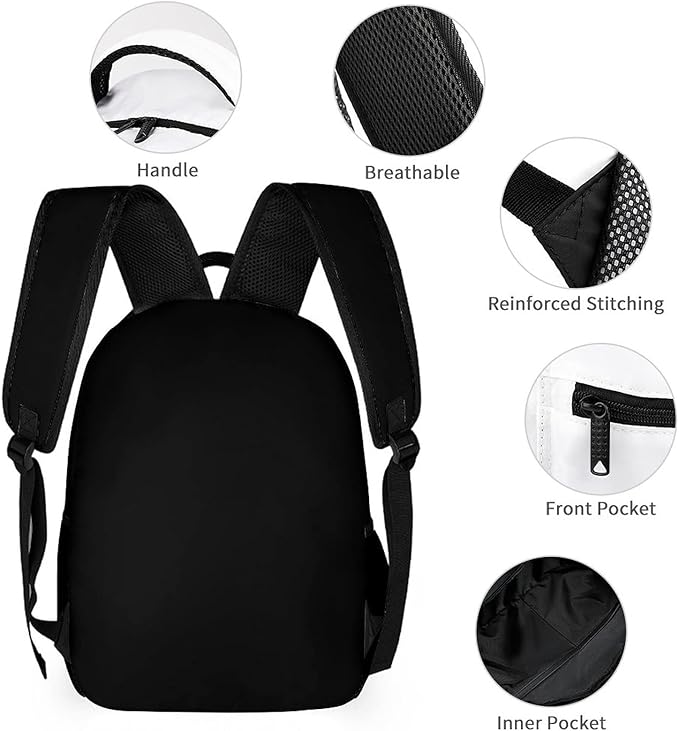Fiokroo Colorful Game Joysticks Backpack School Bag For Students Teens Men Women Gamer Gamepad Laptop Backpacks Travel Daypack Bag With Multiple Pockets