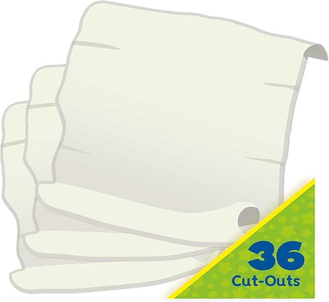 Eureka Once Upon A Dream Paper Cut-Out Classroom Decorations for Teachers, 36 Pieces