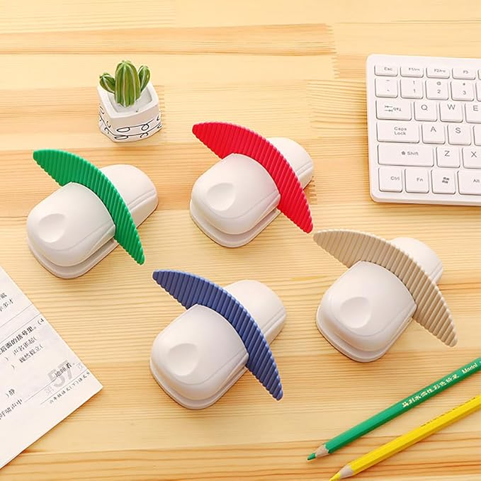 Vanki 1 pcs Paper Document Copy Folder Holder Stand Wedge for Typing Reading,White