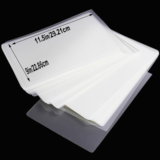 Thermal Laminating Pouches, 30 Pack Laminating Sheets for Use with Thermal Laminators, 9 x 11.5 Inches, Letter Size Sheets, 5-mil Thickness