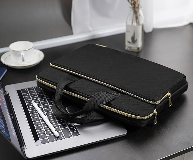 KIZUNA Laptop Sleeve Case 15.6 Inch Computer Carrying Handbag for 16" MacBook Pro M3 M1 M2 Max/15.6" Lenovo Legion 5/IdeaPad Gaming 3i/IdeaPad Flex 5i/Thinkbook 16+ /15.6" HP Envy x360 15/Dell XPS 15