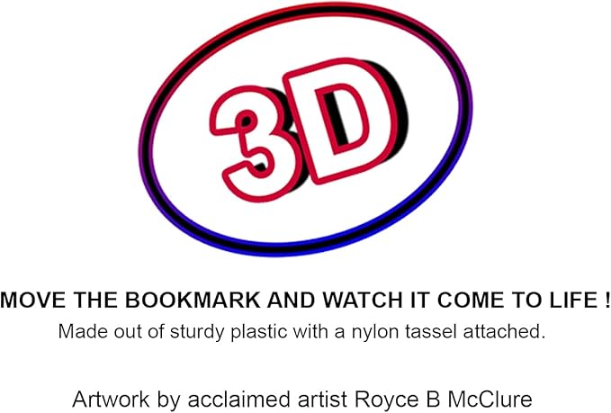 3D Bookmarks Featuring The Artwork of Royce B Mcclure (Big Trouble)