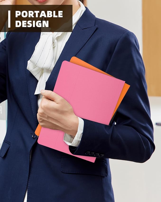 Small Dry Erase Board with Stand for Desk, Portable Reusable Desktop Notepad, 9.5 * 6.6in Memo White Board,Office Home Supplies Desk Accessories MH770 (Blue)