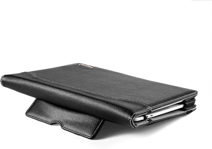 Laptop Case Cover Compatible with Dell Inspiron 14 5491 5482 5480 5488 7468 14 inch 5000 Series Notebook Sleeve PU Leather Stand Hard Protective Skin