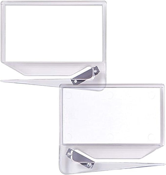 Zippy Clear Business Card Letter Opener Made in The USA. Perfect for Business Cards, Photos, Fits 3.5 X 2 inch Insert, Envelope Letter Slitter, Box Cutter, Stainless Steel Blade (Clear, 250 Pack)