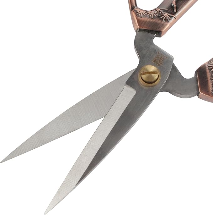 JubileeYarn Classic Chinese Small Embroidery Craft Scissors - Bronze, Copper, Silver - 3 Scissors Each
