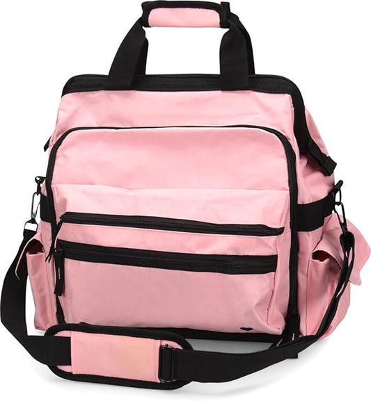 Nurse Mates Ultimate Nursing Bag | Multiple Compartments | Interior Laptop Compartment | Durable Zippers